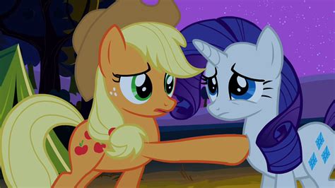 my little pony applejack and rarity